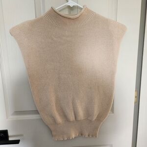 Mock neck sweater top